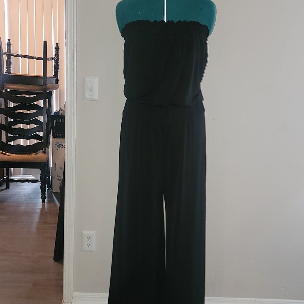 Large all black Jumpsuit